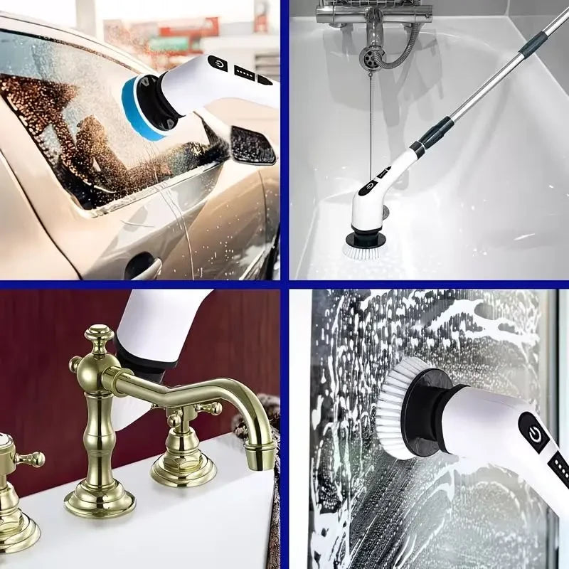 Electric Shower Glass Cleaning Brush