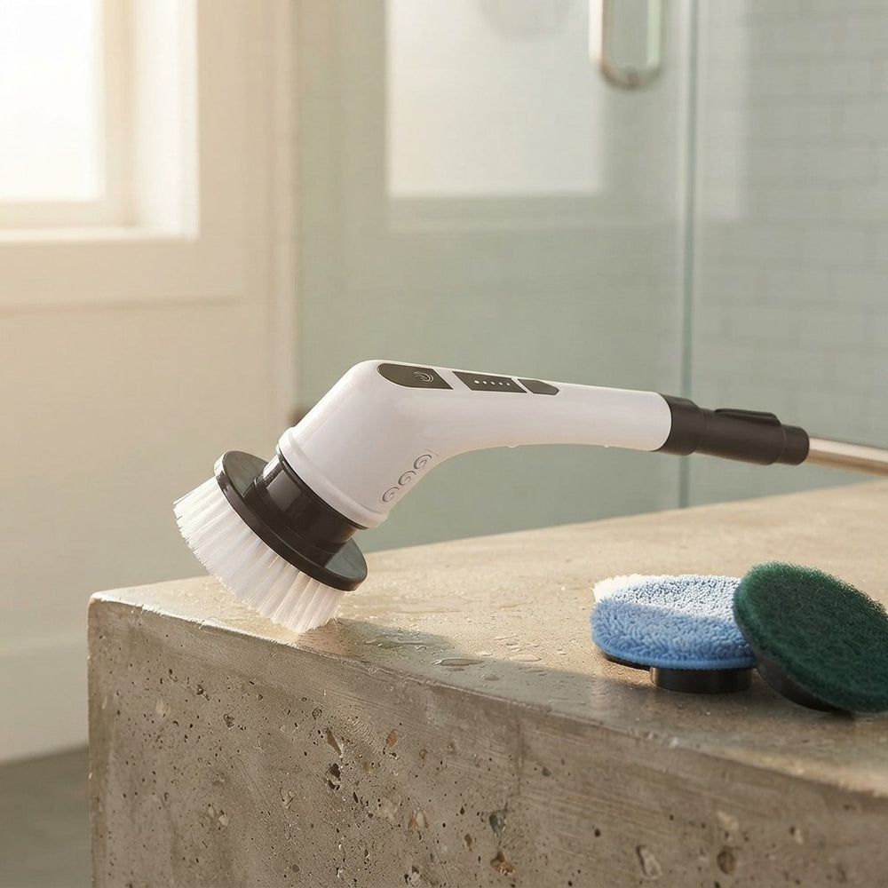 Electric Shower Glass Cleaning Brush